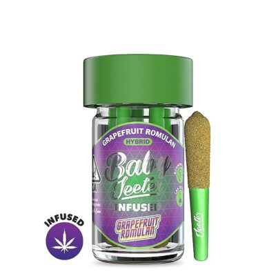 BABY JEETER GRAPEFRUIT ROMULAN INFUSED PREROLL