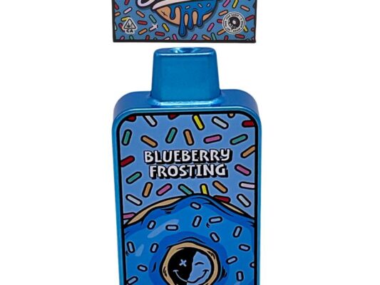 Blueberry Frosting Fryd Donuts