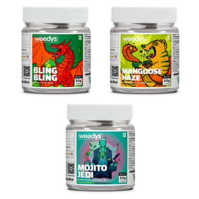 Weedys | Top Sativa Three Pack