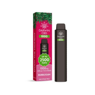 Darwin CBD 1000mg Disposable Vape 2500 Puffs